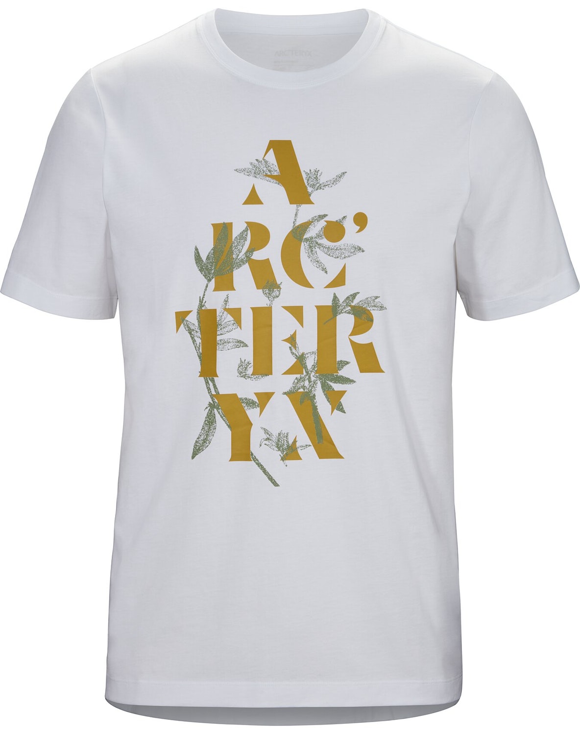 T-shirt Arc'teryx Winter Foliage Uomo Bianche - IT-36541396